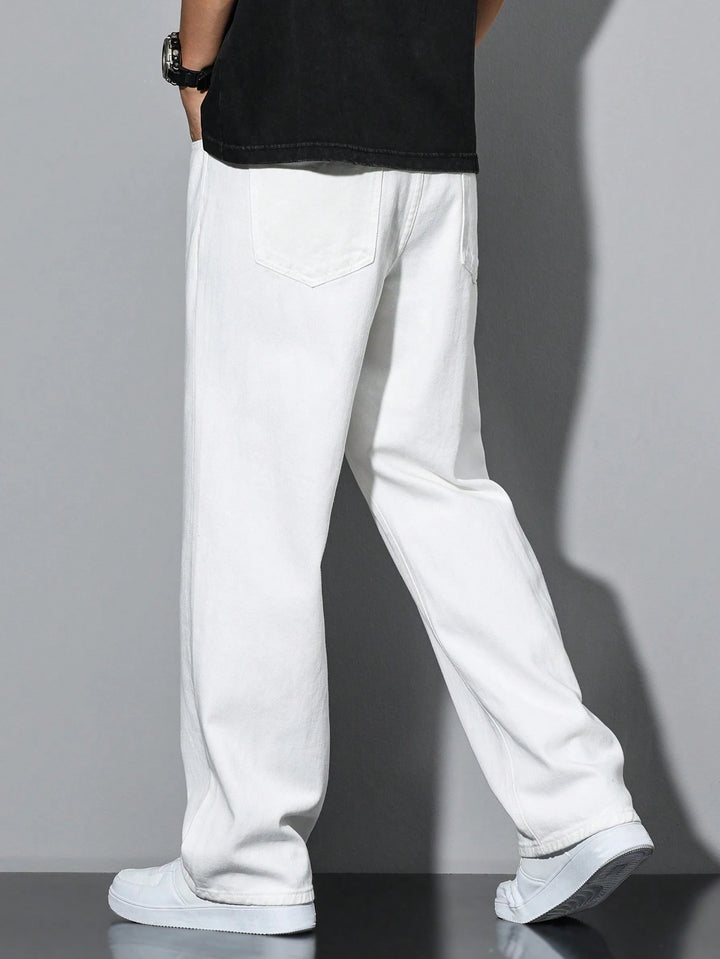 Jeans SHEIN, alb