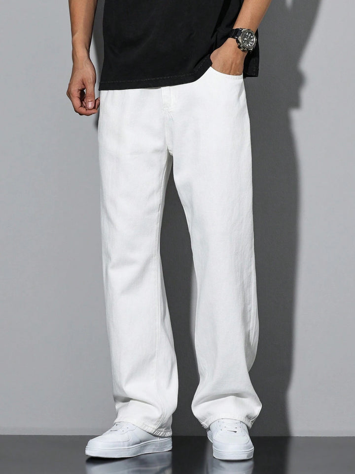 Jeans SHEIN, alb