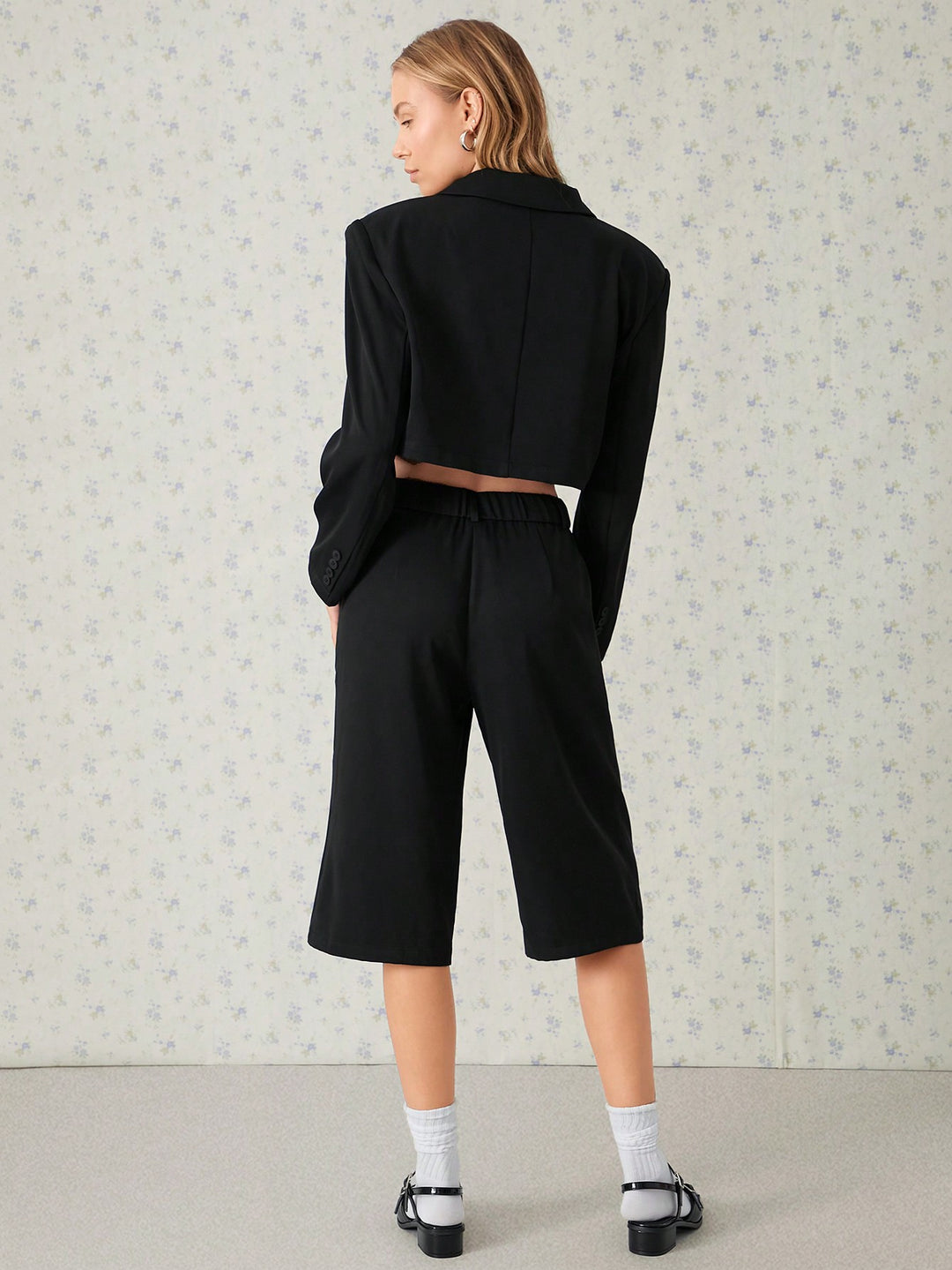 Costum SHEIN, negru
