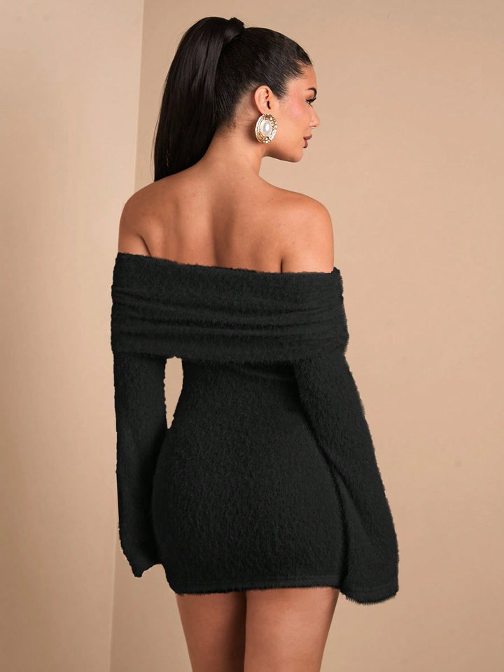 Rochie mini SHEIN, negru