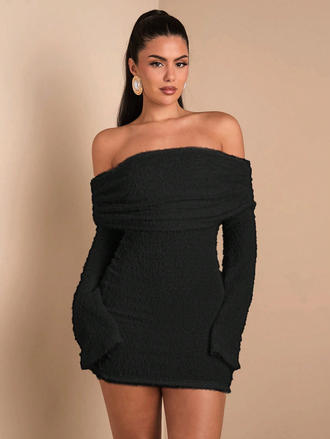 Rochie mini SHEIN, negru
