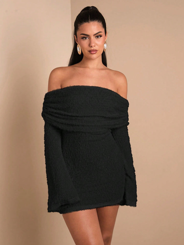 Rochie mini SHEIN, negru