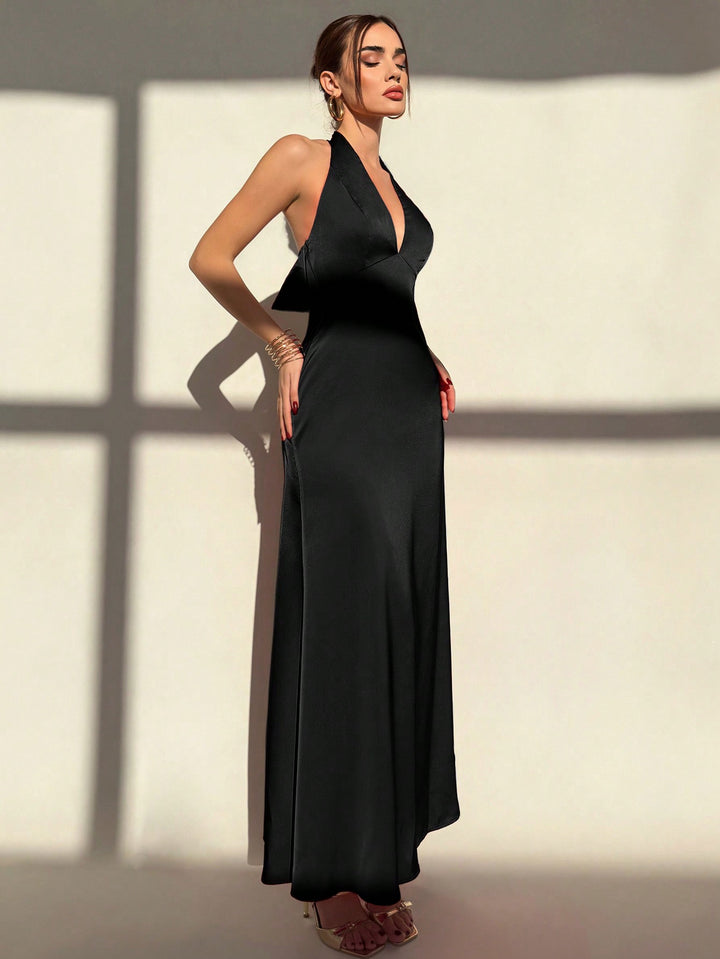 Rochie maxi SHEIN, negru