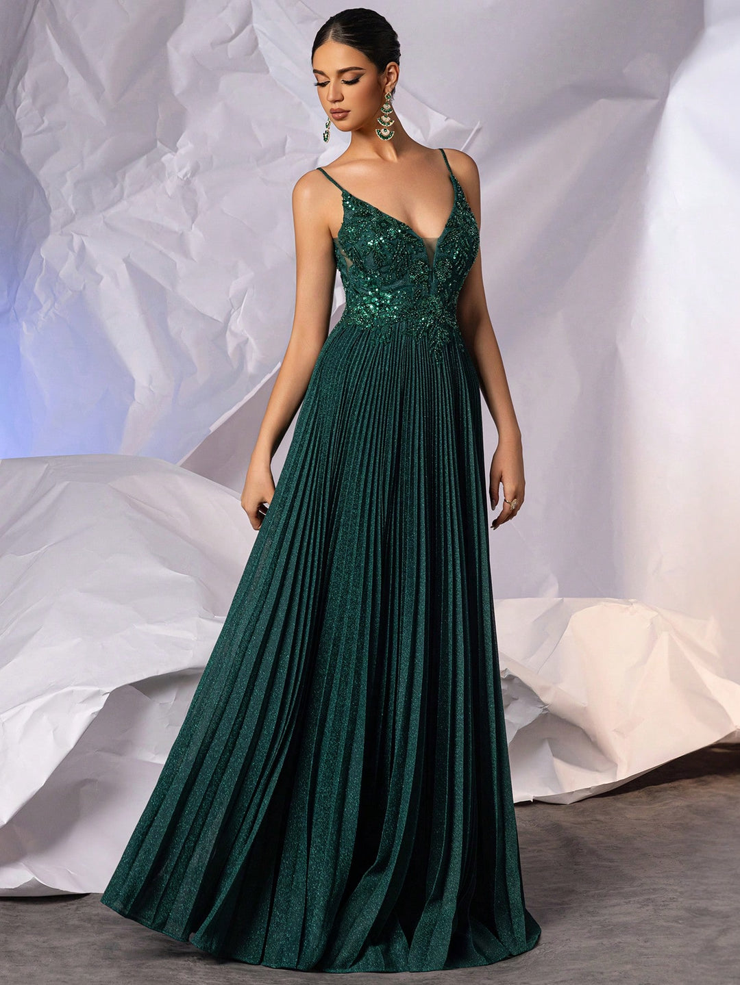Rochie SHEIN, verde