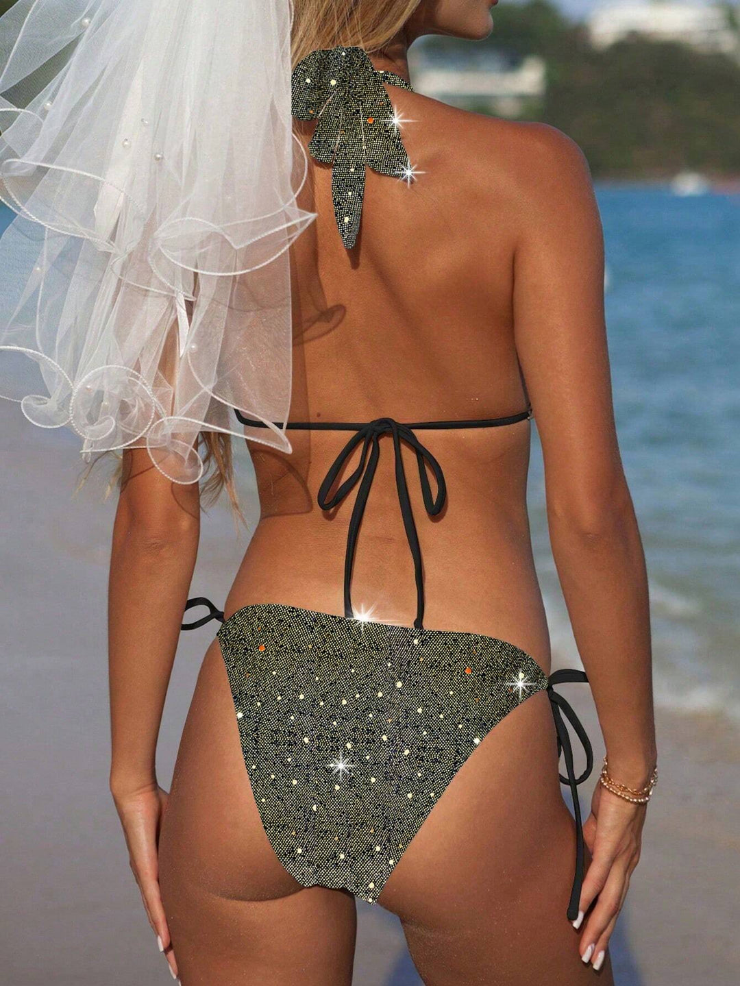 Costum de baie SHEIN, mix culori