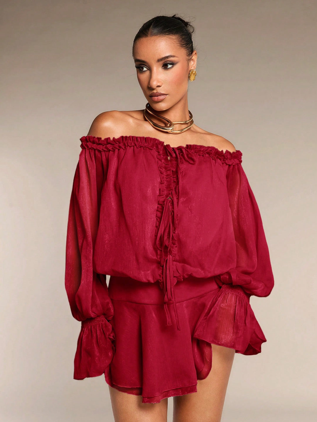 Rochie mini SHEIN, roșu