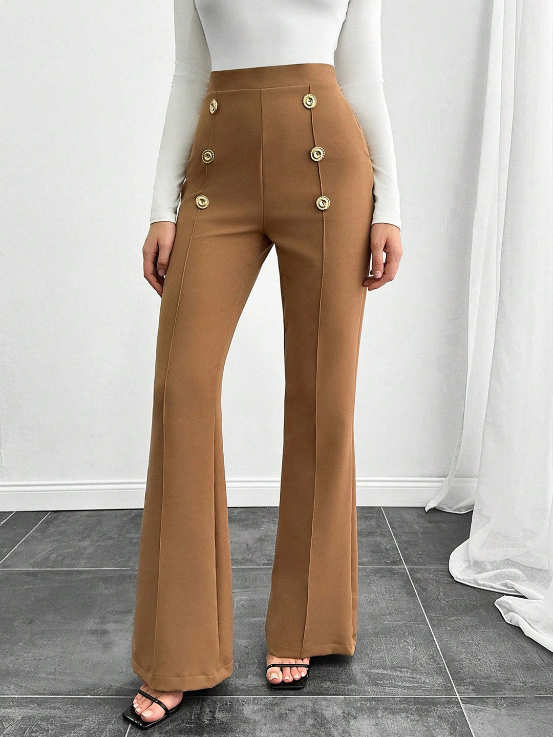 Pantaloni SHEIN, bej