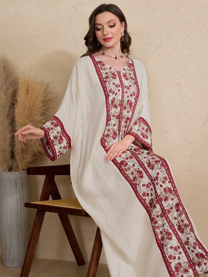 Set caftan și jalabiya SHEIN, mix culori