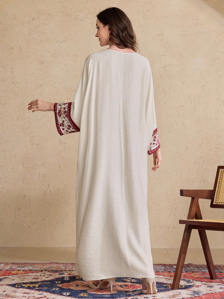 Set caftan și jalabiya SHEIN, mix culori