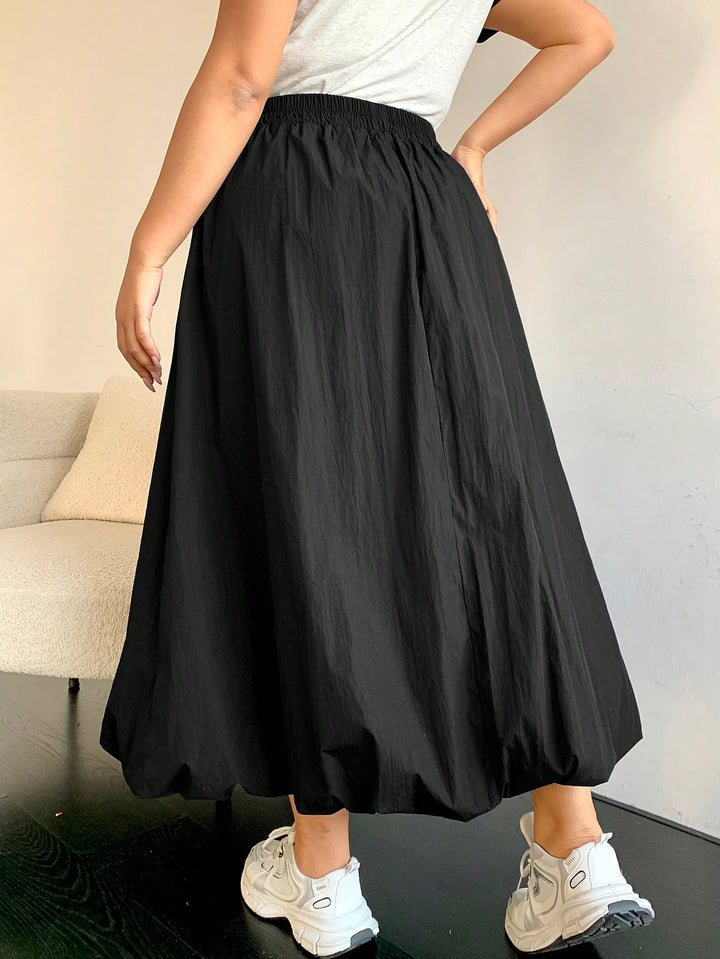 Fustă maxi SHEIN, negru