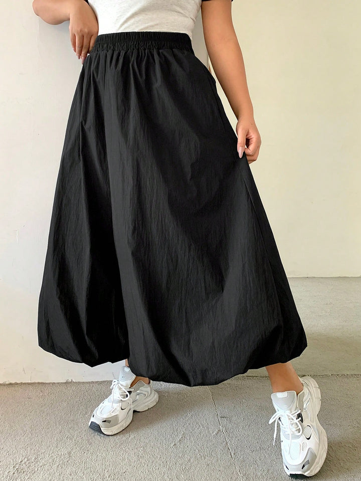 Fustă maxi SHEIN, negru