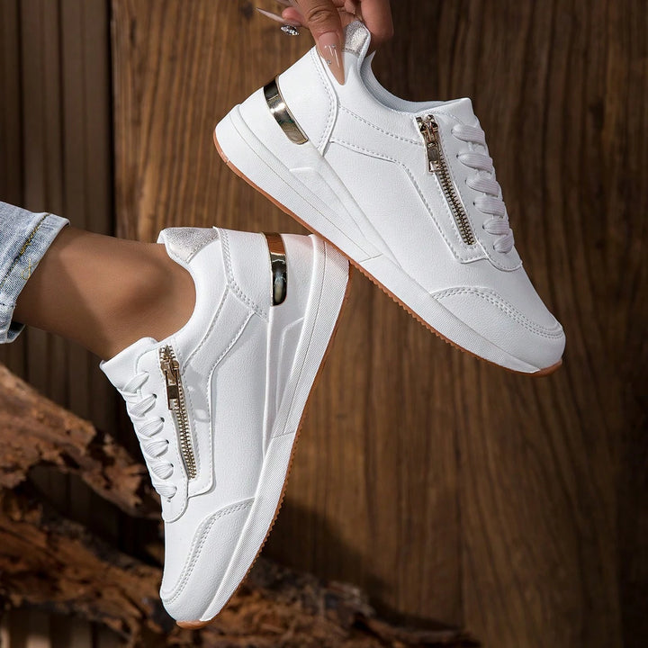 Pantofi sport SHEIN, albi