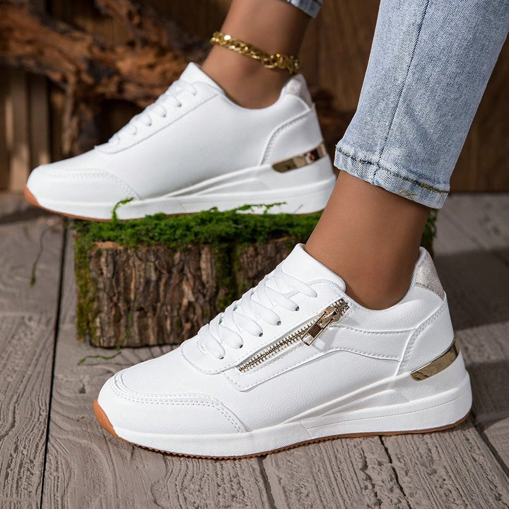 Pantofi sport SHEIN, albi