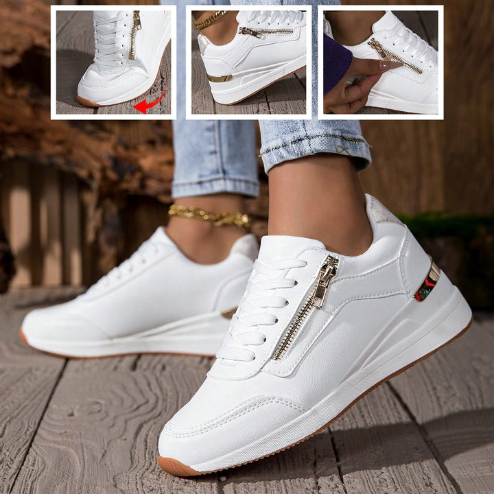 Pantofi sport SHEIN, albi