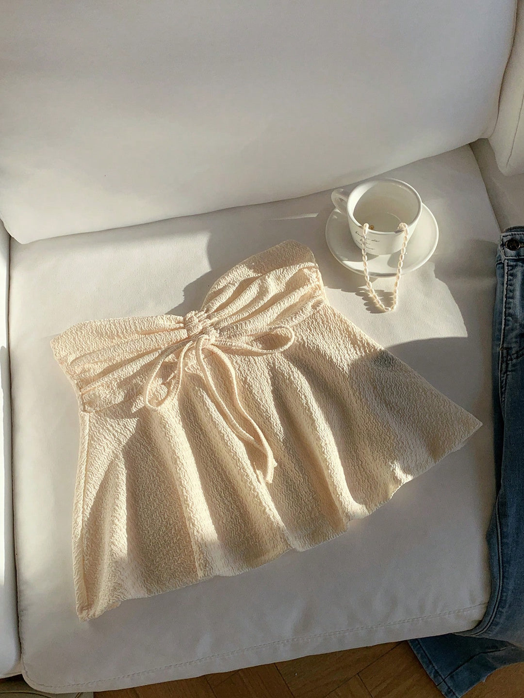Top SHEIN, crem