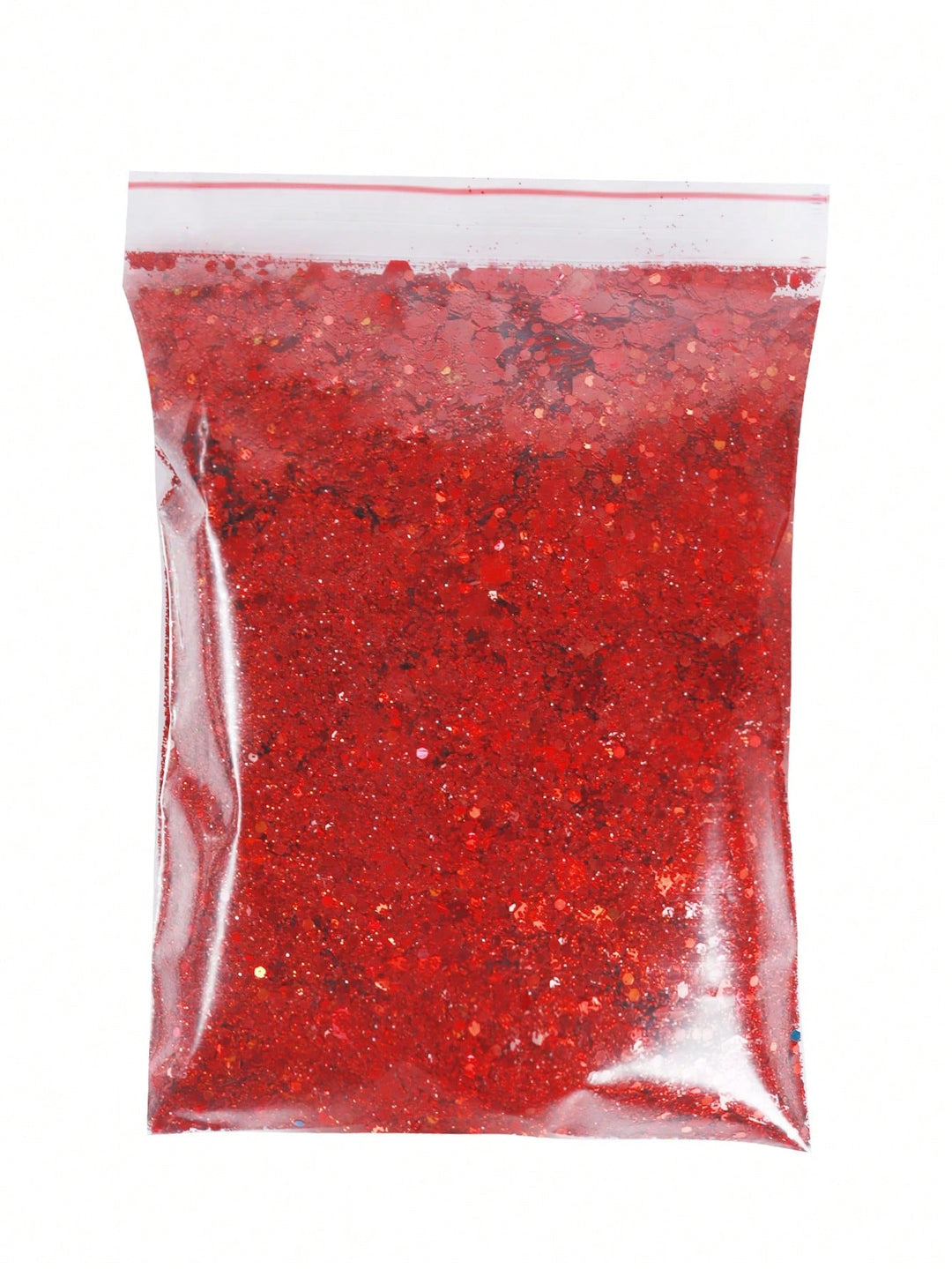Pudră glitter pentru unghii SHEIN, roșu