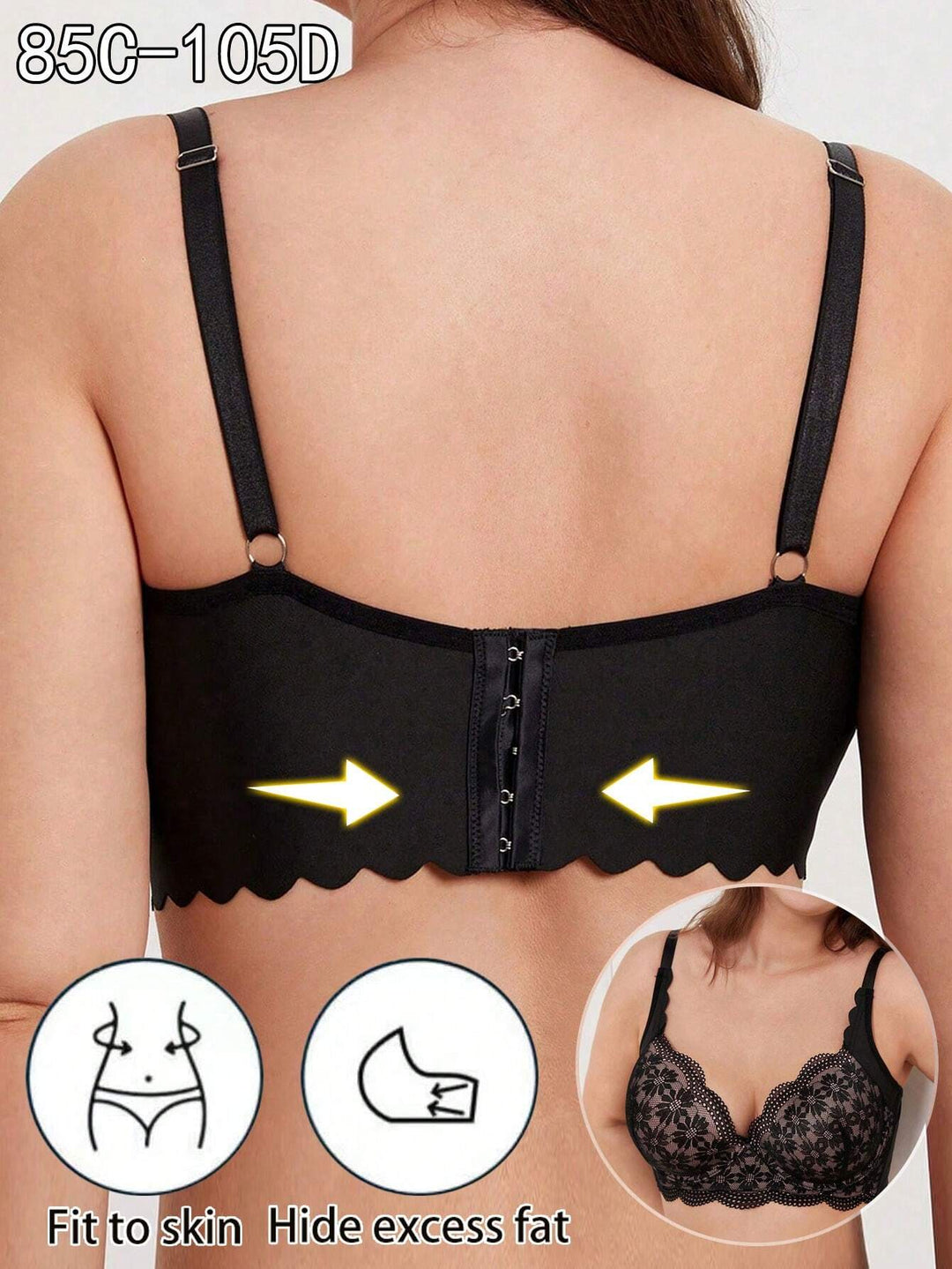 Sutien SHEIN, negru