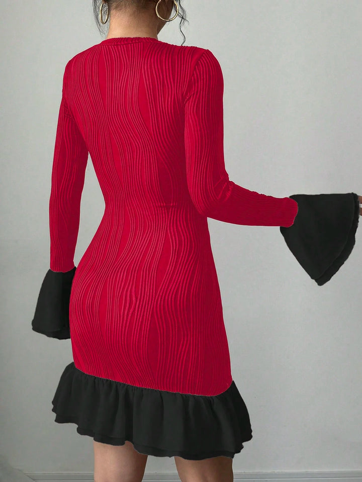 Rochie mini SHEIN, roșu