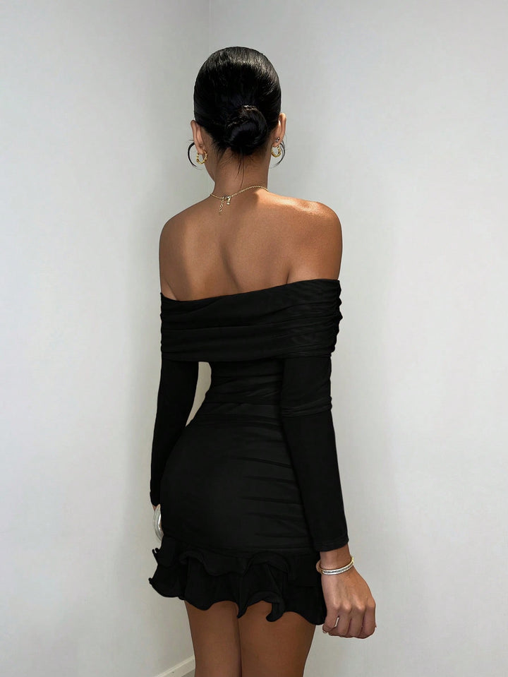 Rochie mini SHEIN, negru