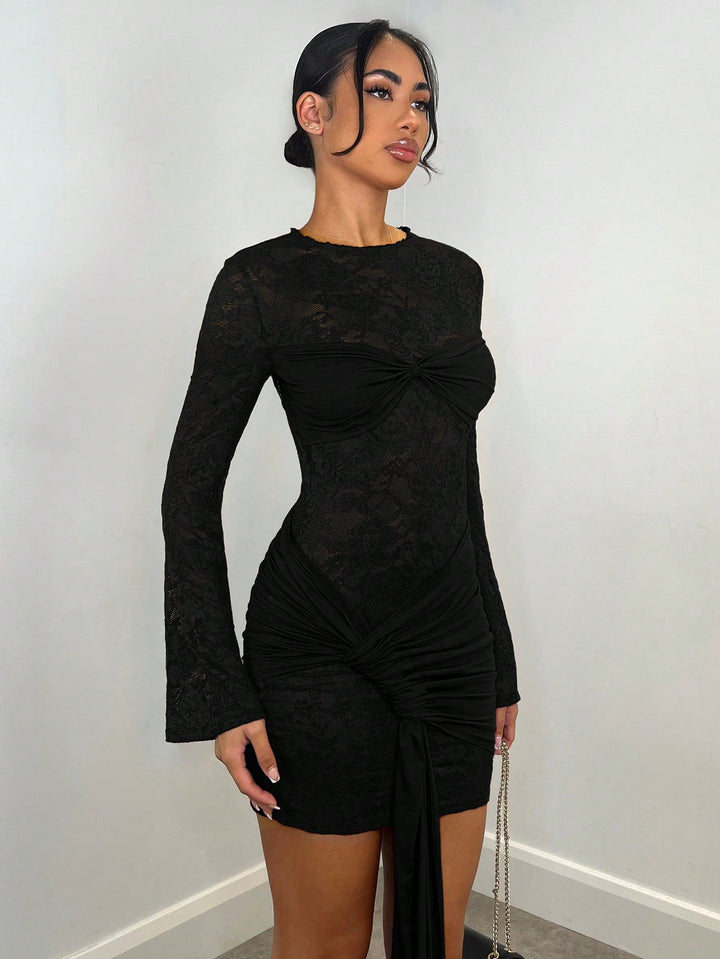 Rochie mini SHEIN, negru
