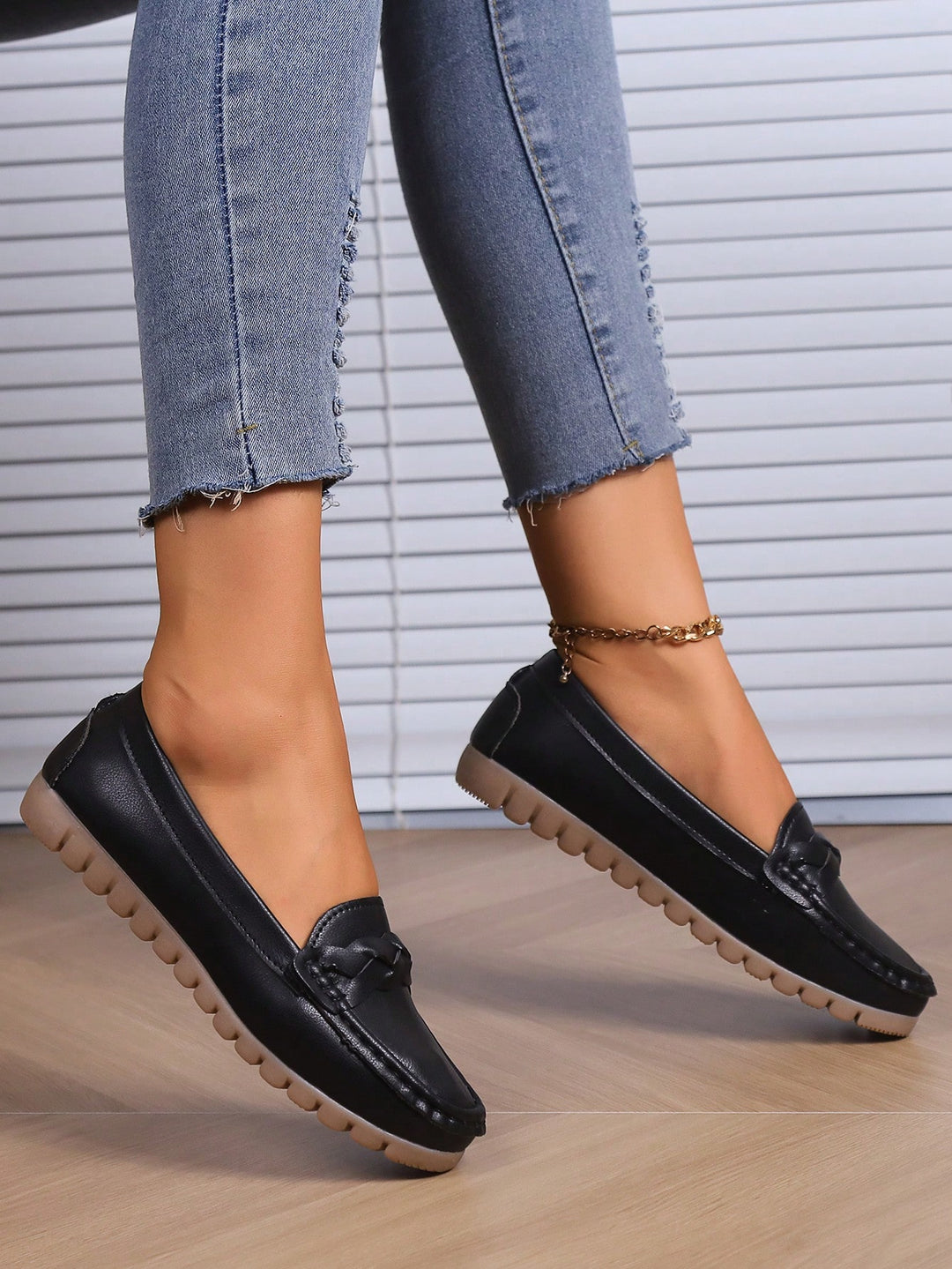 Pantofi sport SHEIN, negru