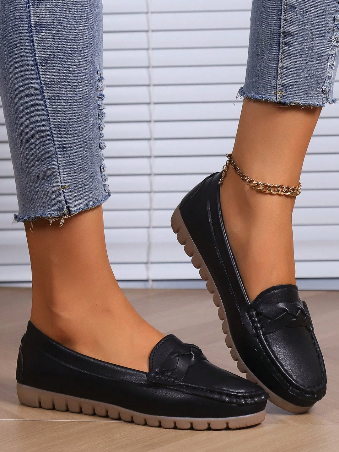 Pantofi sport SHEIN, negru