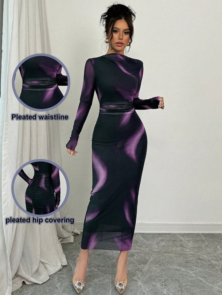 Rochie maxi SHEIN, mov