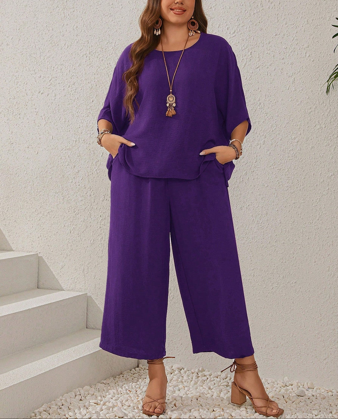 SHEIN lila szett