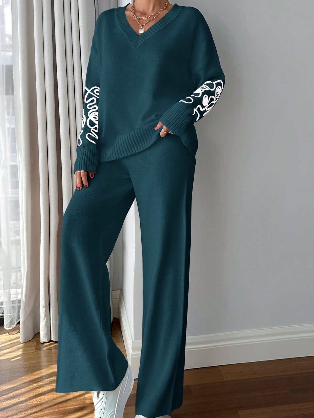 Compleu Shein, Verde