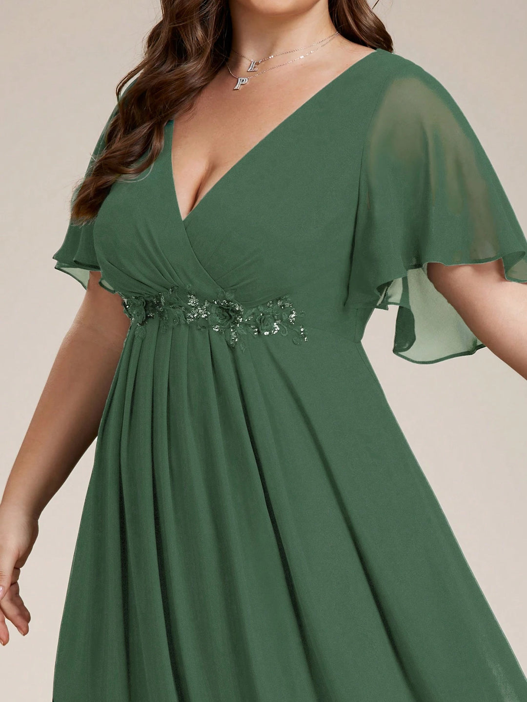 SHEIN maxi ruha, zöld