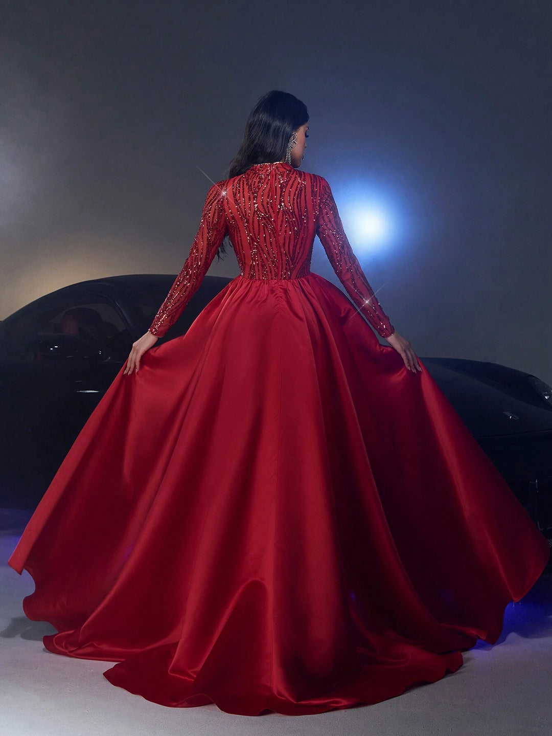 Rochie de ocazie SHEIN, roșu