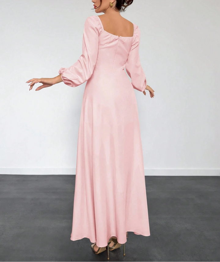 Shein maxi ruha, rózsaszín