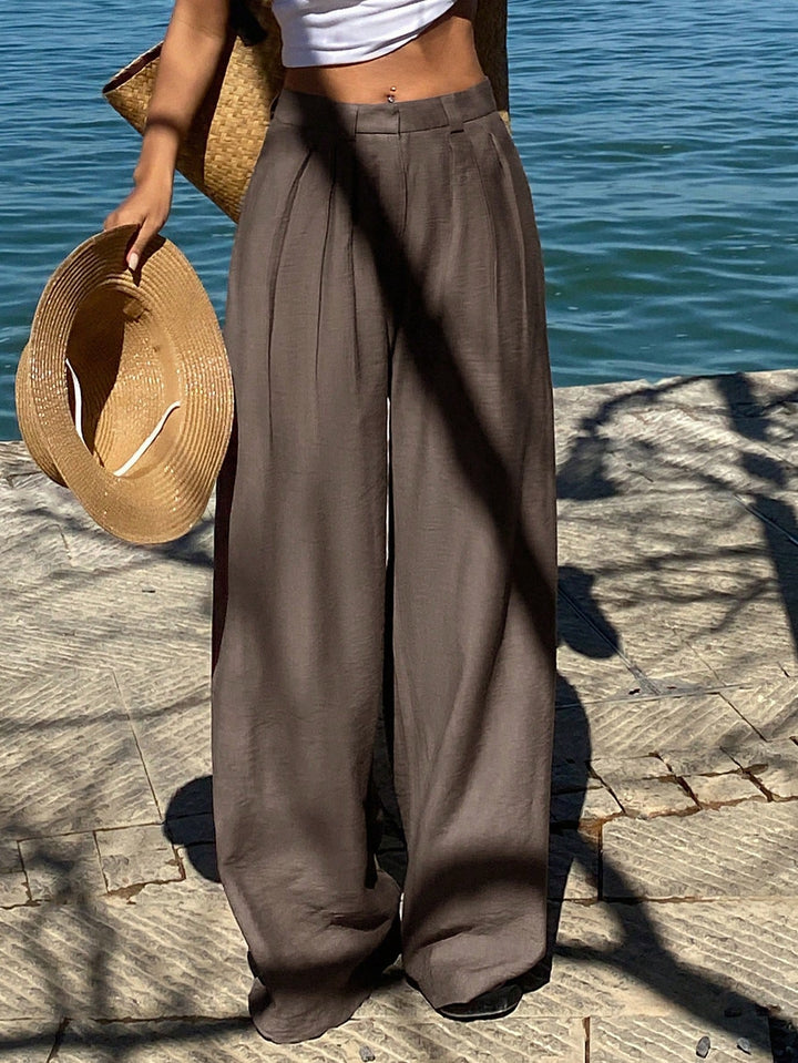 SHEIN nadrág, barna