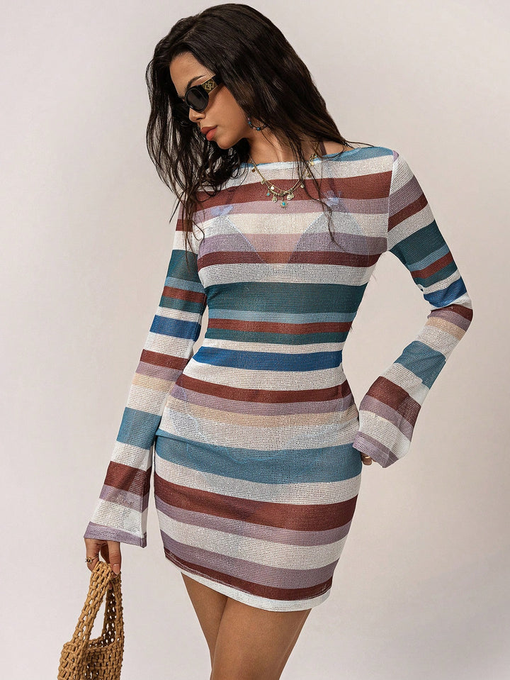 Rochie scurtă SHEIN, mix culori