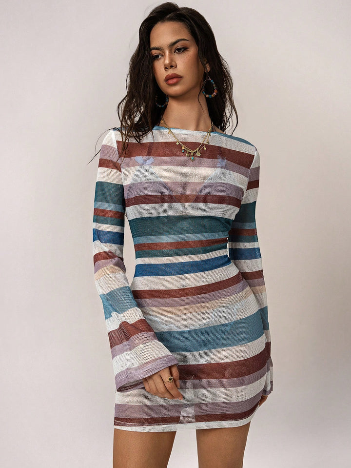 Rochie scurtă SHEIN, mix culori