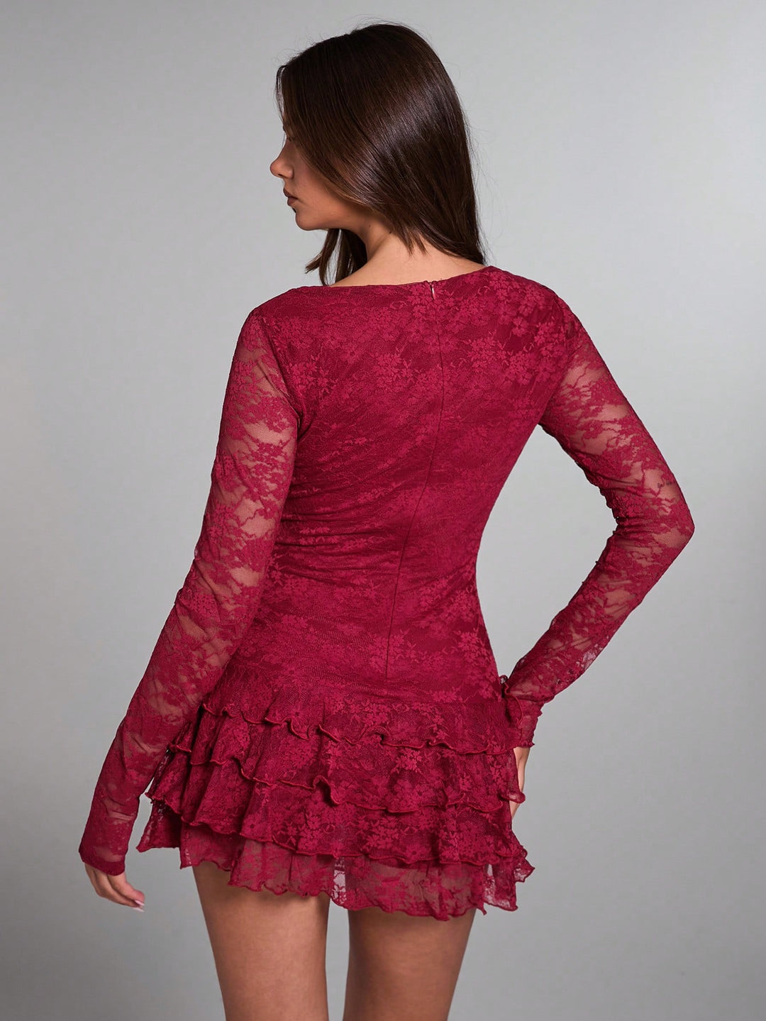 Rochie mini SHEIN, vișiniu