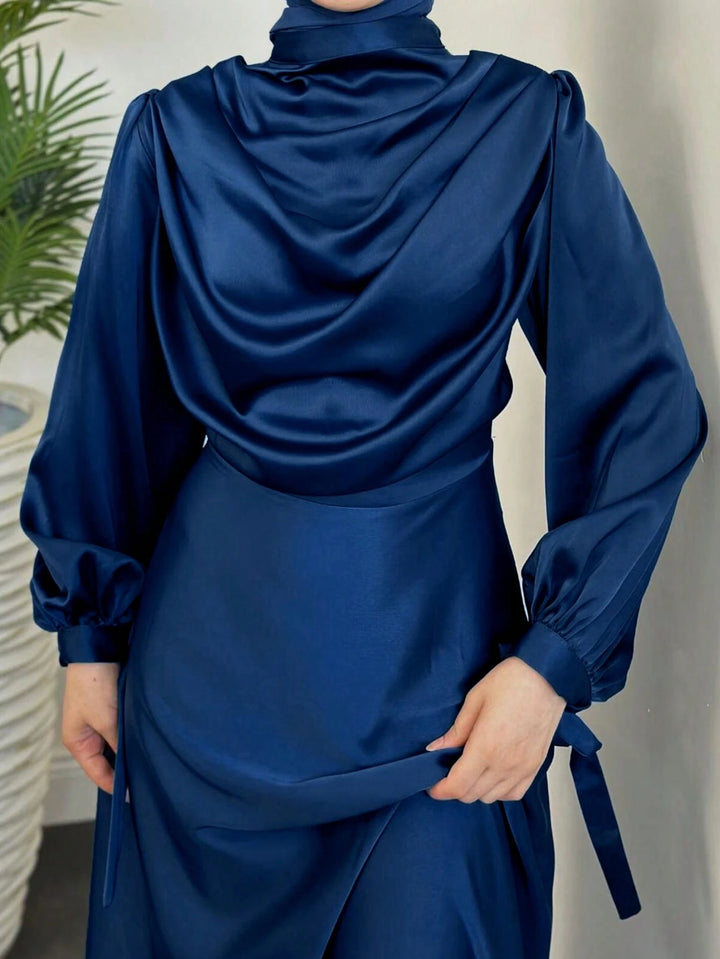 SHEIN Maxi ruha, kék
