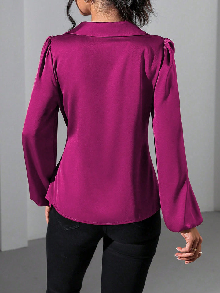 Bluza casual SHEIN, mov