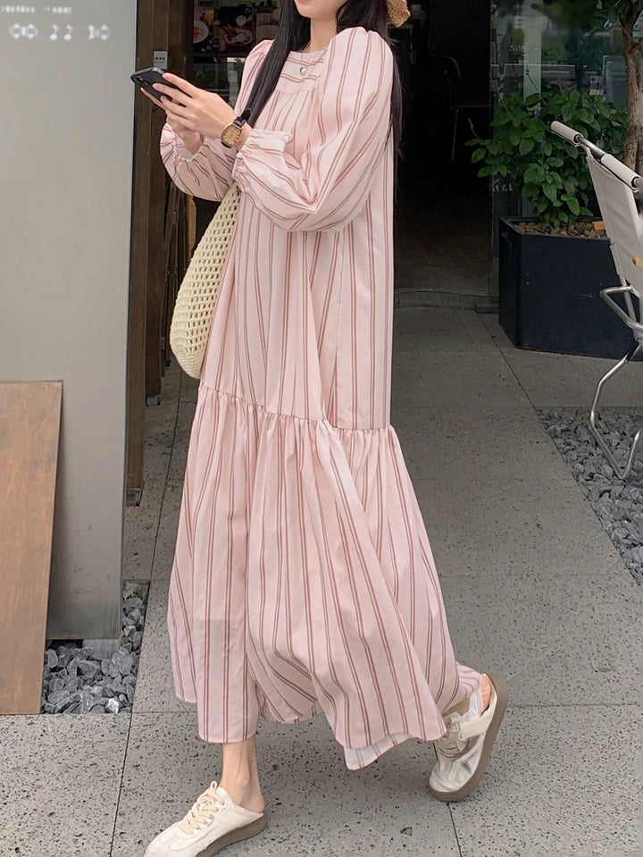 Rochie maxi SHEIN, roz