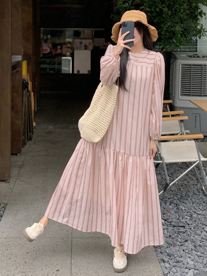 Rochie maxi SHEIN, roz