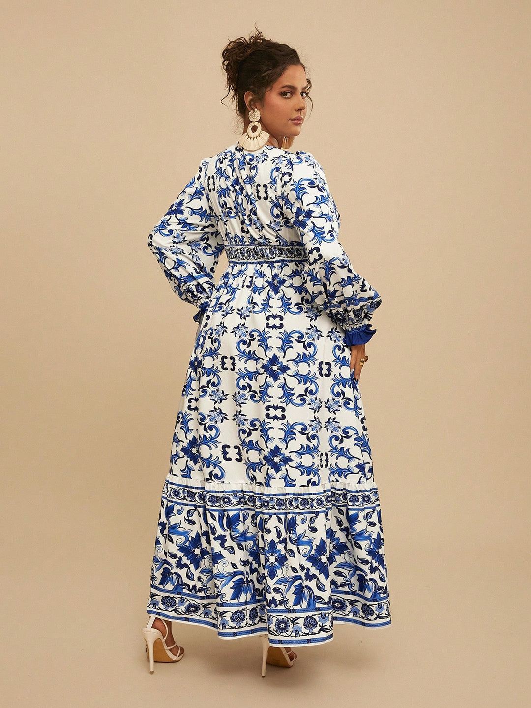 Rochie maxi SHEIN, mix culori