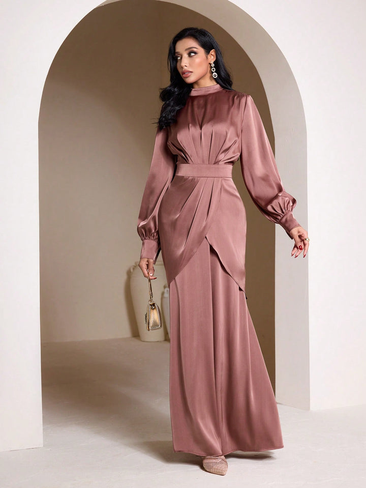 Rochie maxi SHEIN, roz