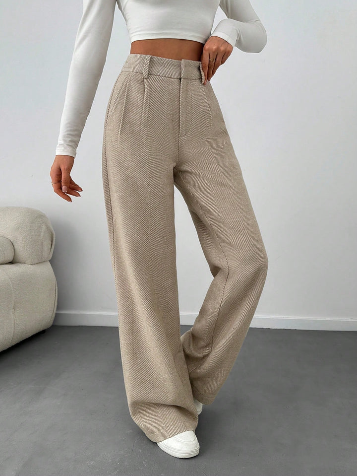 Pantaloni SHEIN, portocaliu