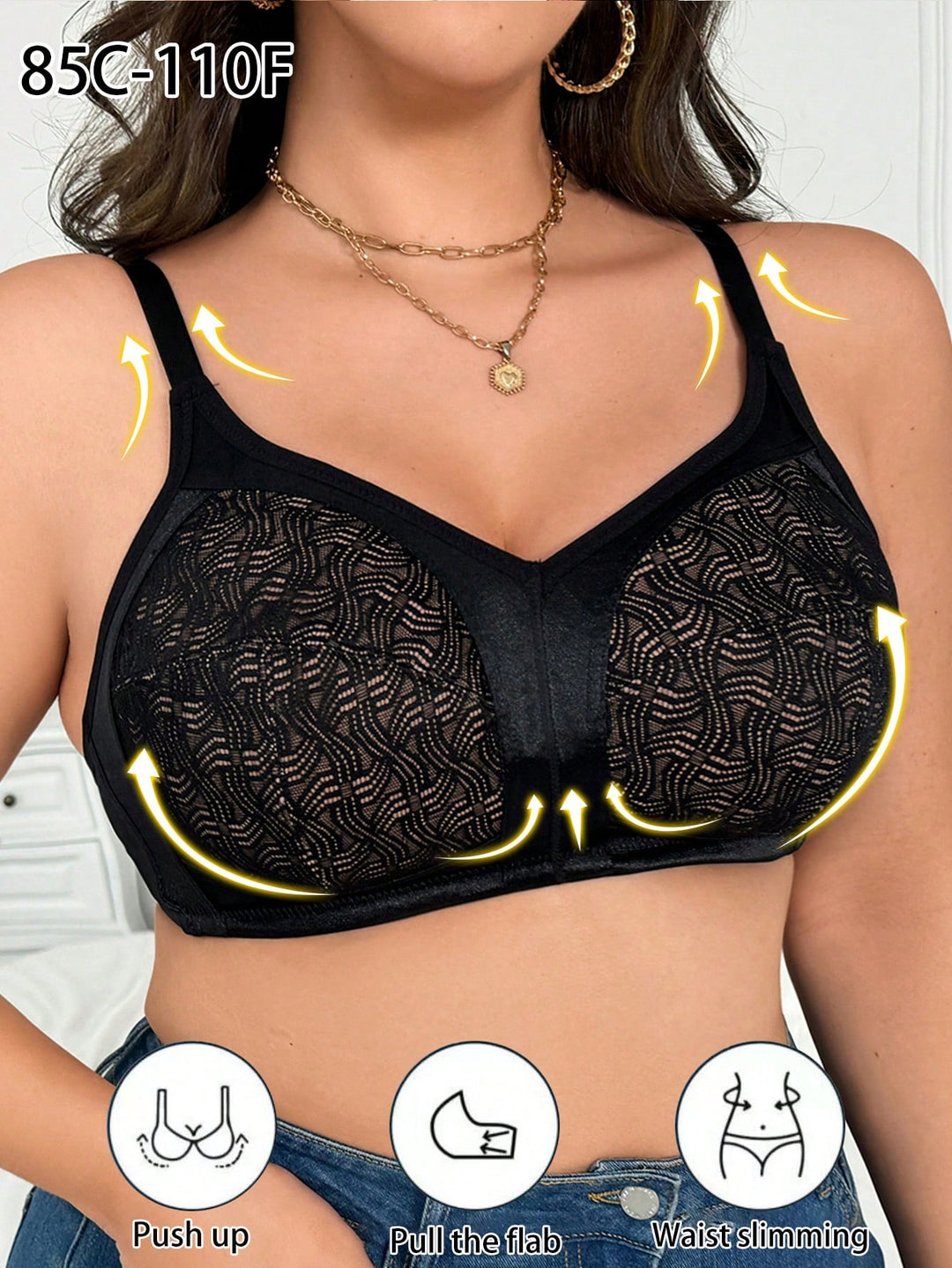 Sutien SHEIN, negru