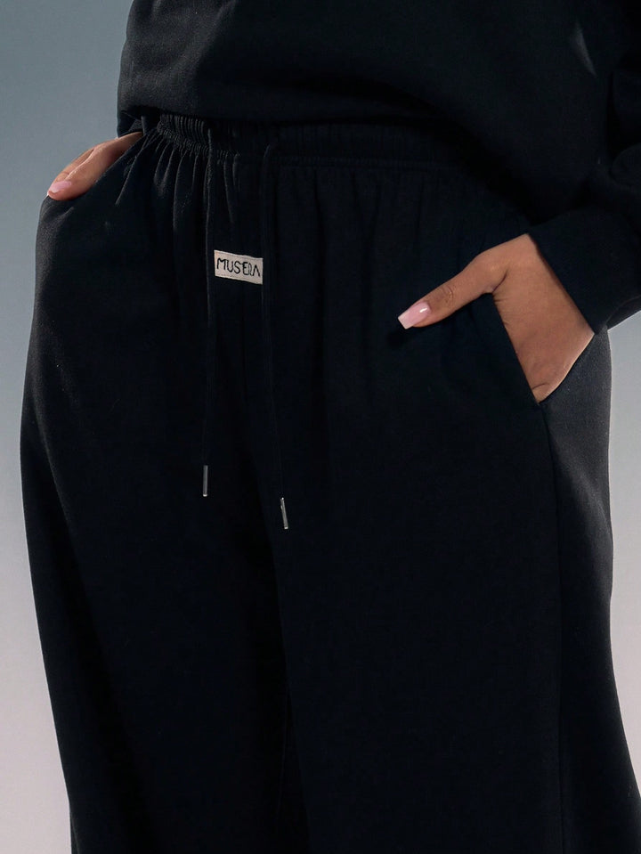 Pantaloni SHEIN, negru