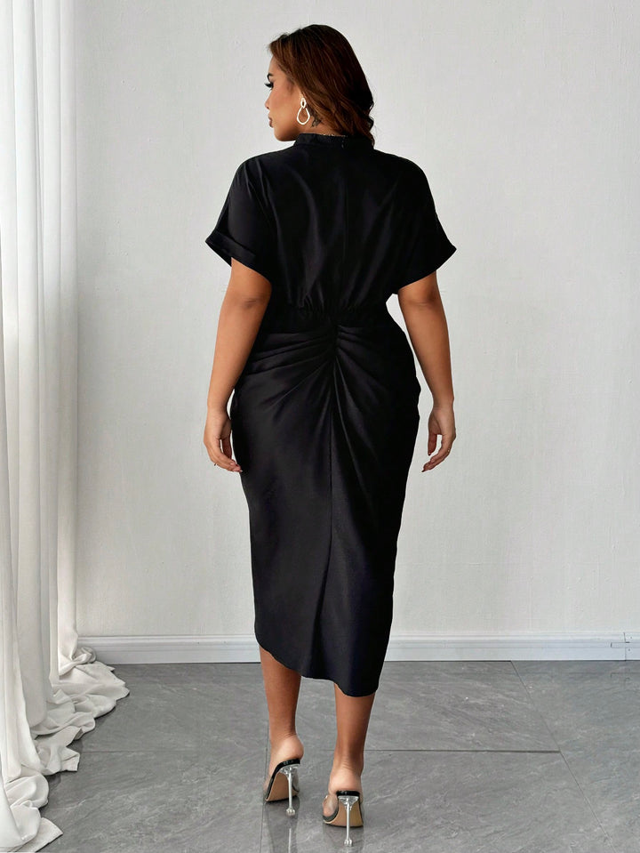 Rochie midi SHEIN, negru