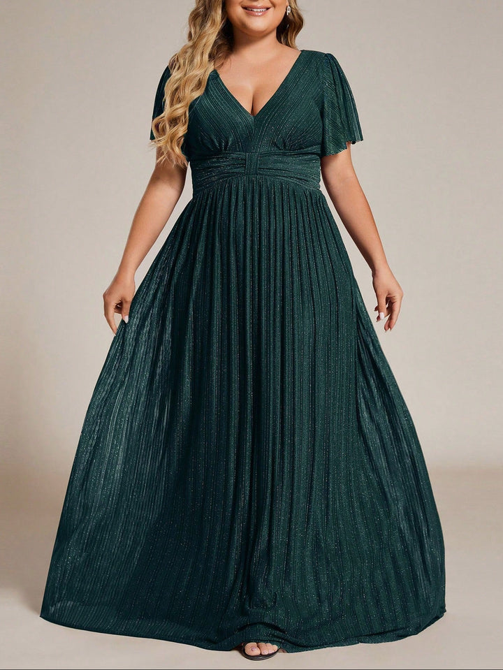 Rochie maxi SHEIN, verde