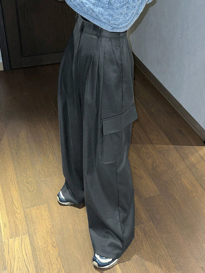 Pantaloni SHEIN, gri