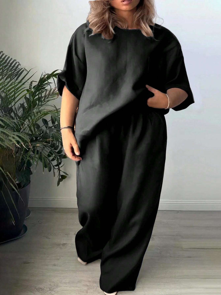Shein Curve+ szett, fekete