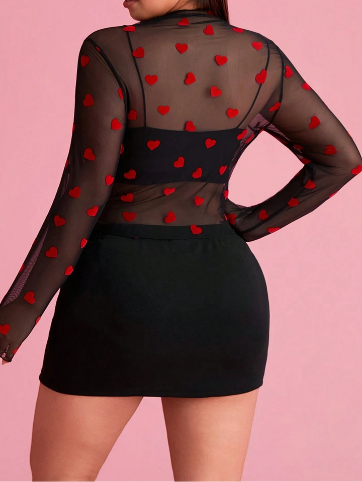 Bluza Shein Curve, mix culori